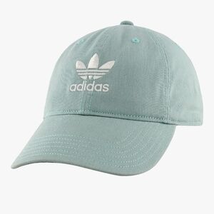 Adidas Mint Green Trefoil Logo Strapback Cap (Low Profile)